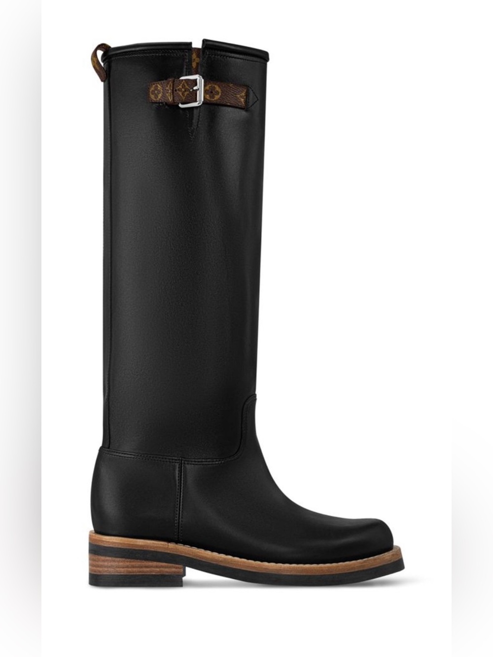 NEW Louis Vuitton LV Women’s Black Biker High Boots - FR 39/US 8.5 - Picture 2 of 3